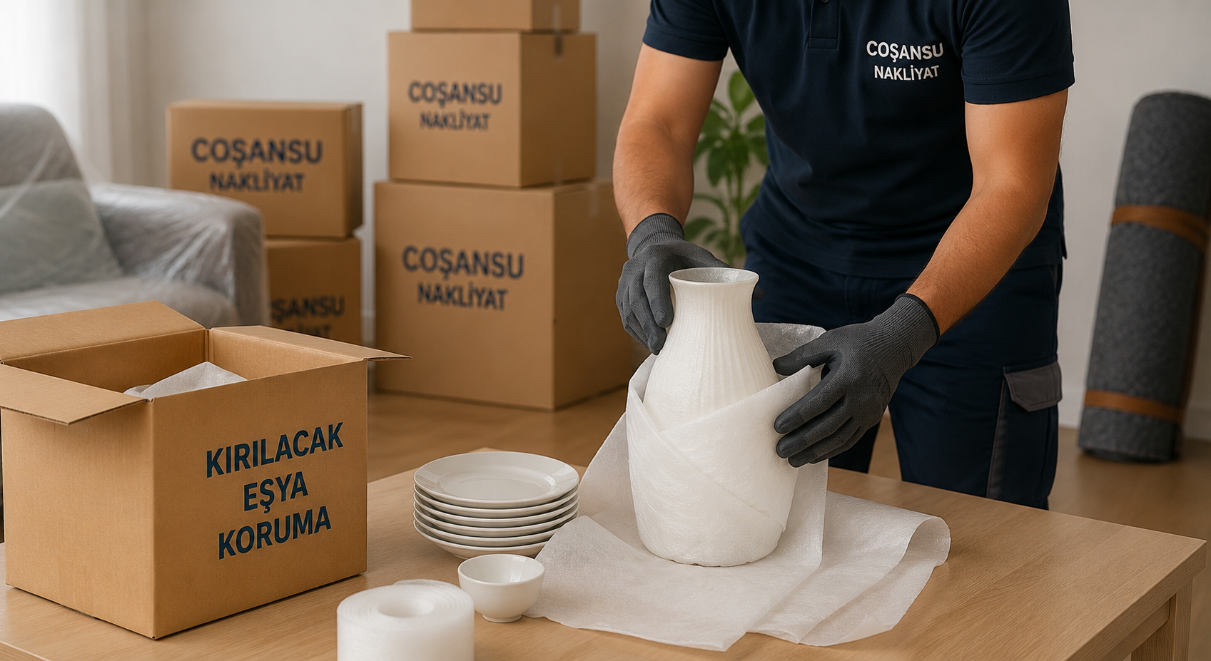 Kırılacak eşya korunması